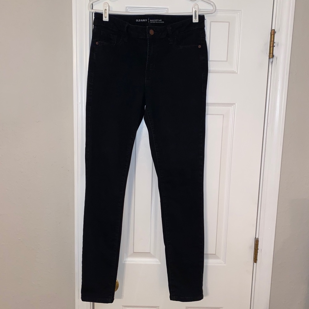 Old Navy Rockstar black jeans